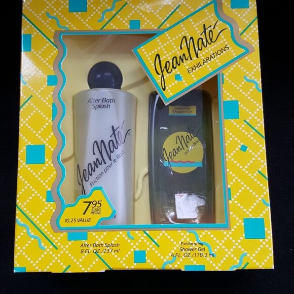 Vintage Jean Nate Exhilarations Revlon After Bath Splash Shower Gel NEW - Picture 1 of 5